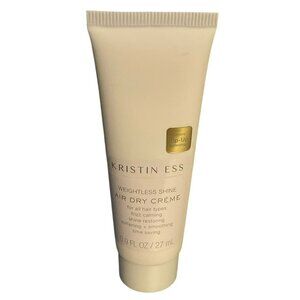 Kristin Ess Weightless Shine Air Dry Crème 0.9 Fl Oz Travel Trial Size Frizz